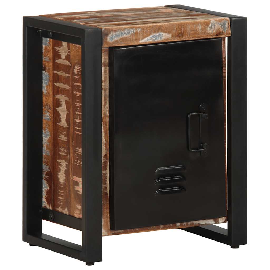 Bedside Cabinets 2 Pcs Solid Rough Wood Mango