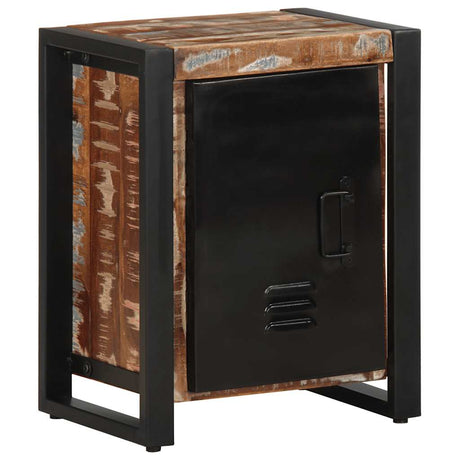 Bedside Cabinets 2 Pcs Solid Rough Wood Mango