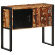 Console Cabinet Multicolour 90X35X75 Cm Solid Wood Reclaimed