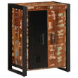 Sideboard 55X35X70 Cm Solid Rough Wood Mango