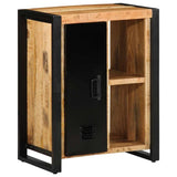 Sideboard 55X35X70 Cm Solid Rough Wood Mango