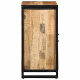 Sideboard 55X35X70 Cm Solid Rough Wood Mango