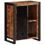 Sideboard 55X35X70 Cm Solid Rough Wood Mango