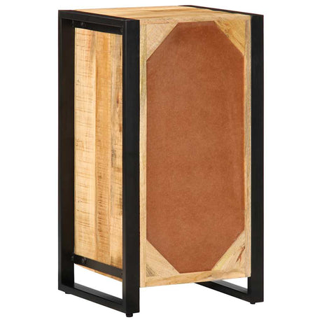 Drawer Cabinet 40X40X75 Cm Solid Rough Wood Mango