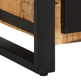 Drawer Cabinet 50X35X70 Cm Solid Rough Wood Mango