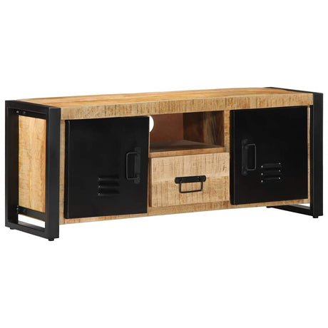 Tv Cabinet 100X30X40 Cm Solid Wood Reclaimed