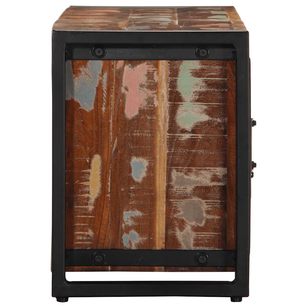 Tv Cabinet 100X30X40 Cm Solid Wood Reclaimed
