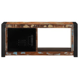 Tv Cabinet 80X30X35 Cm Solid Wood Reclaimed