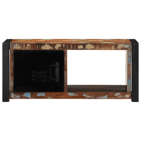 Tv Cabinet 80X30X35 Cm Solid Wood Reclaimed