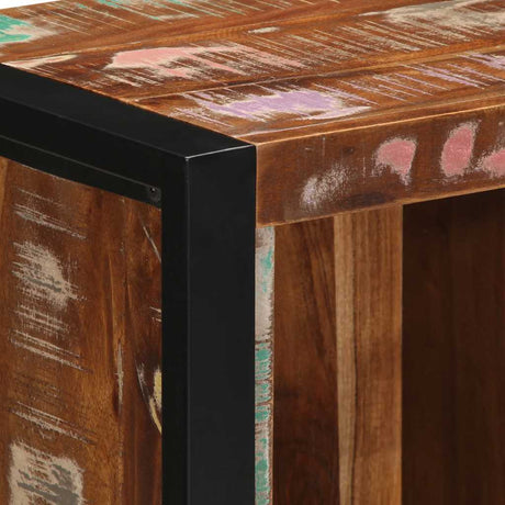 Bedside Cabinet 40X30X80 Cm Solid Wood Reclaimed