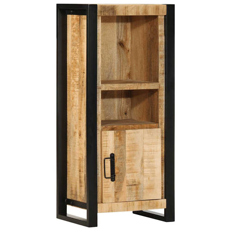 Bathroom Cabinet 40X30X90 Cm Solid Wood Rough Mango