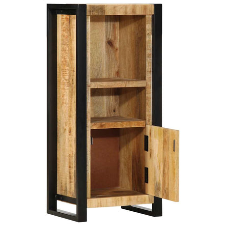 Bathroom Cabinet 40X30X90 Cm Solid Wood Rough Mango