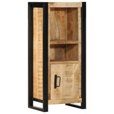 Bathroom Cabinet 40X30X90 Cm Solid Wood Rough Mango