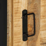 Bathroom Cabinet 40X30X90 Cm Solid Wood Rough Mango