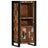 Bathroom Cabinet 40X30X90 Cm Solid Wood Rough Mango