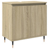 3 Piece Bathroom Furniture Set Engineered Wood