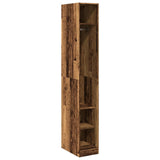 Wardrobe Old Wood 30x50x200 cm Engineered Wood