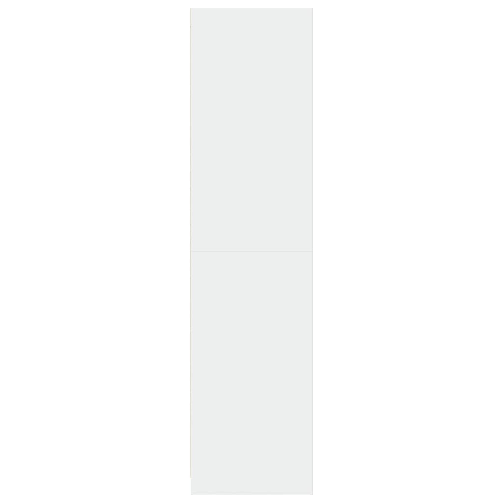 Wardrobe White 30x50x200 cm Engineered Wood