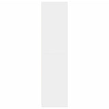 Wardrobe White 80x50x200 cm Engineered Wood