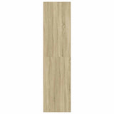 Wardrobe Sonoma Oak 80x50x200 cm Engineered Wood