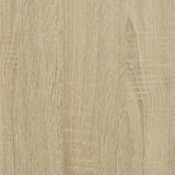 Wardrobe Sonoma Oak 80x50x200 cm Engineered Wood