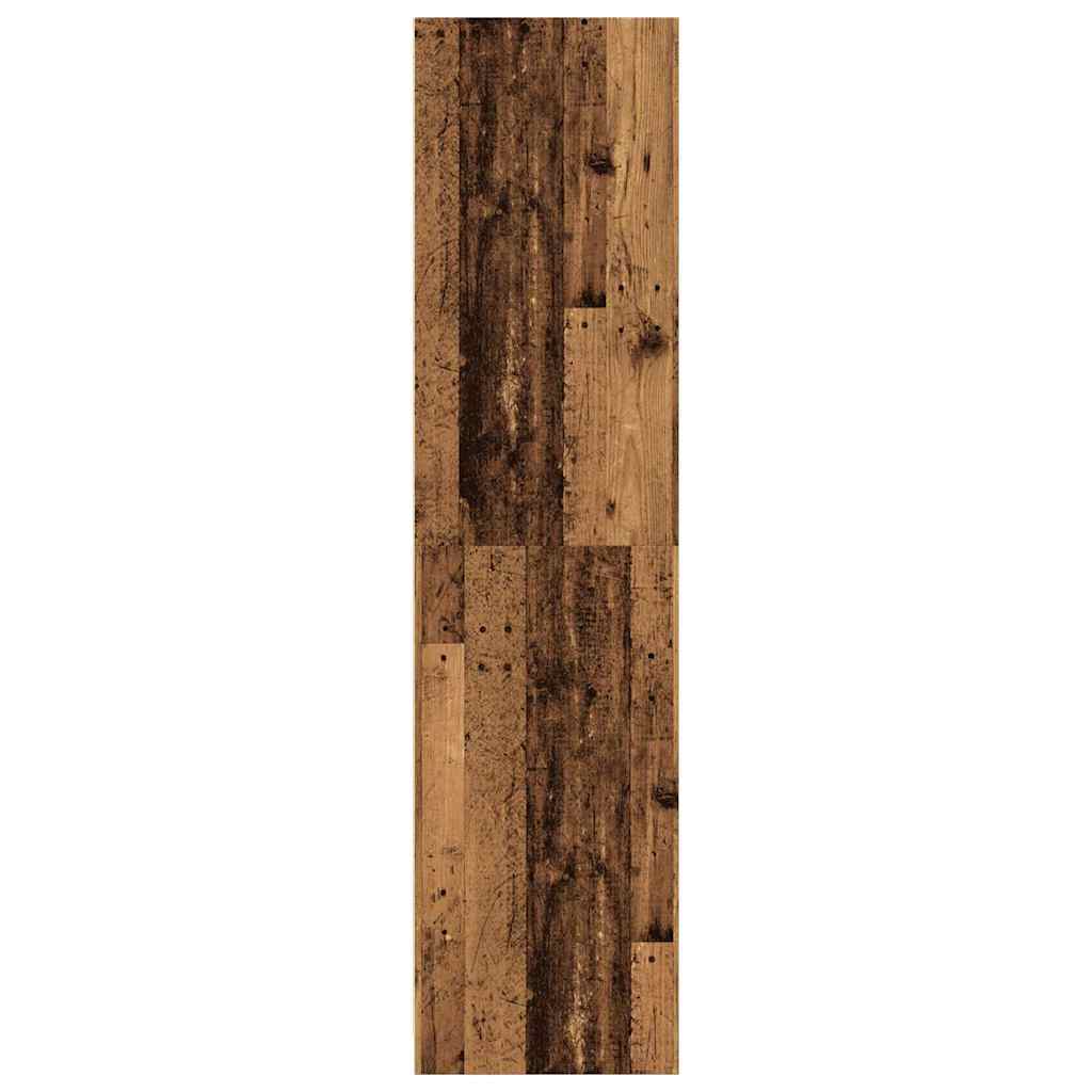 Wardrobe Old Wood 80x50x200 cm Engineered Wood