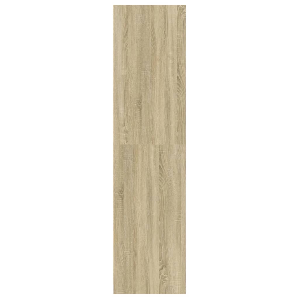 Wardrobe Sonoma Oak 80x50x200 cm Engineered Wood