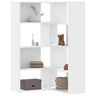 Corner Bookcase 4-Tier 85X85X140 Cm Engineered Wood