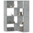 Corner Bookcase 4-Tier 85X85X140 Cm Engineered Wood