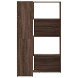 Corner Bookcase 4-Tier 85X85X140 Cm Engineered Wood