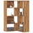 Corner Bookcase 4-Tier 85X85X140 Cm Engineered Wood