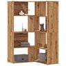Corner Bookcase 4-Tier 85X85X140 Cm Engineered Wood