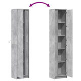 Highboard With Led 41.5X32.5X200 Cm Engineered Wood