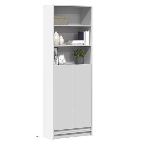Sideboard With Led 36X32.5X200 Cm Engineered Wood