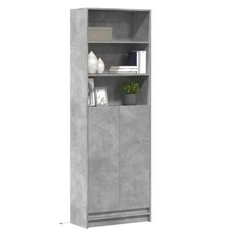 Sideboard With Led 36X32.5X200 Cm Engineered Wood
