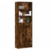 Sideboard With Led 36X32.5X200 Cm Engineered Wood