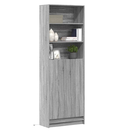 Sideboard With Led 36X32.5X200 Cm Engineered Wood