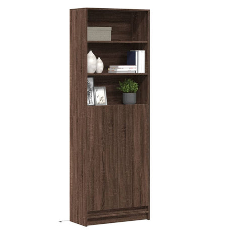 Sideboard With Led 36X32.5X200 Cm Engineered Wood