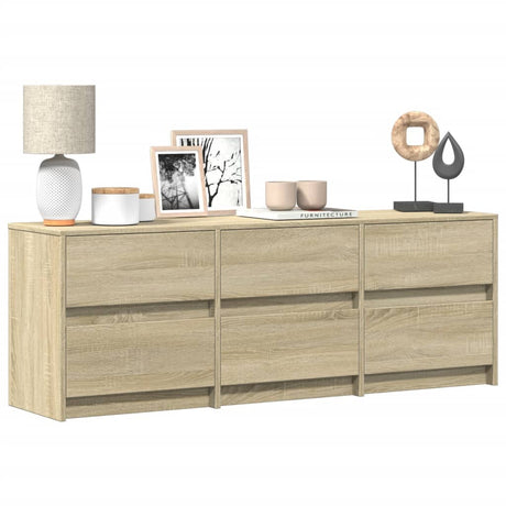 Tv Cabinet With Led 180X34X50 Cm Engineered Wood