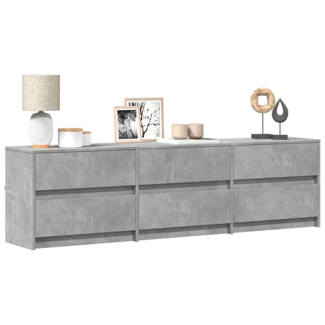 Tv Cabinet With Led 180X34X50 Cm Engineered Wood