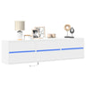 Tv Wall Cabinet With Led 180X31X45 Cm