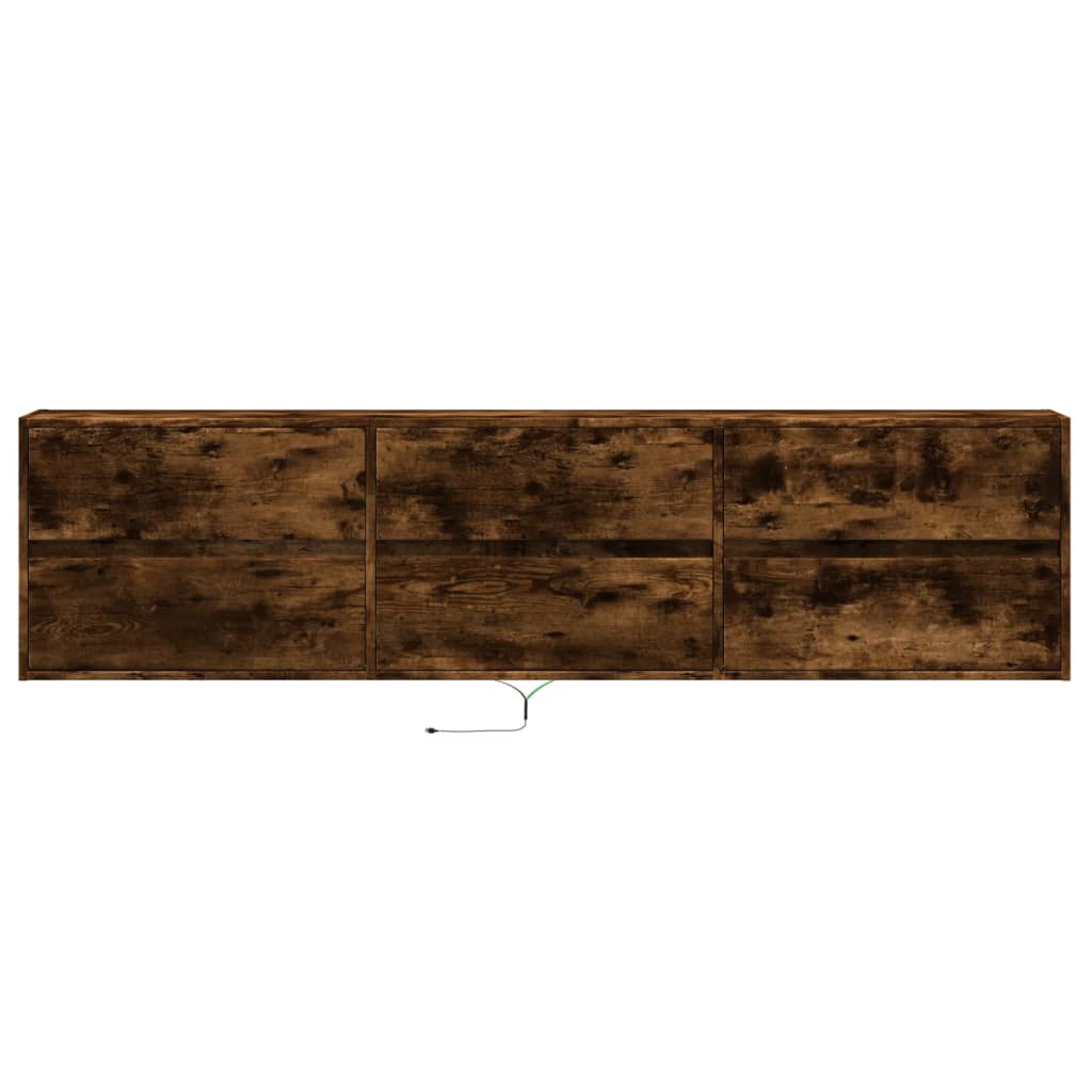 Tv Wall Cabinet With Led 180X31X45 Cm