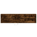 Tv Wall Cabinet With Led 180X31X45 Cm