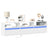 Tv Wall Cabinets With Led Lights 2 Pcs 41X31X45 Cm