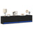 Tv Wall Cabinet With Led Lights 80X31X35 Cm