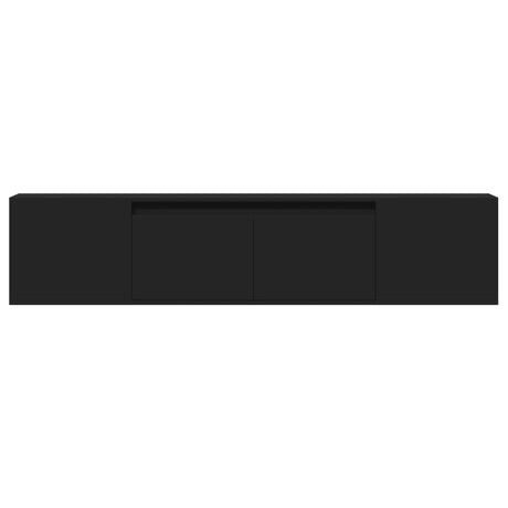 Tv Wall Cabinet With Led 180X31X39.5 Cm