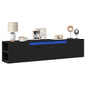 Tv Wall Cabinet With Led 180X31X39.5 Cm