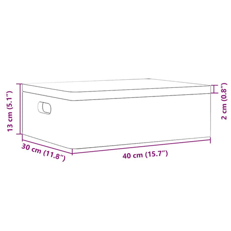 Wooden Box With Lid And Handles Solid Wood Pine