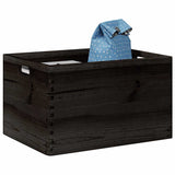 Wooden Box With Lid And Handles Solid Wood Pine