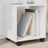  Rolling Cabinet  72X33X42.5 Cm Engineered Wood